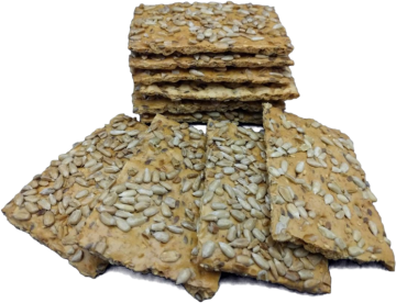 Spelt zonnepit crackers
